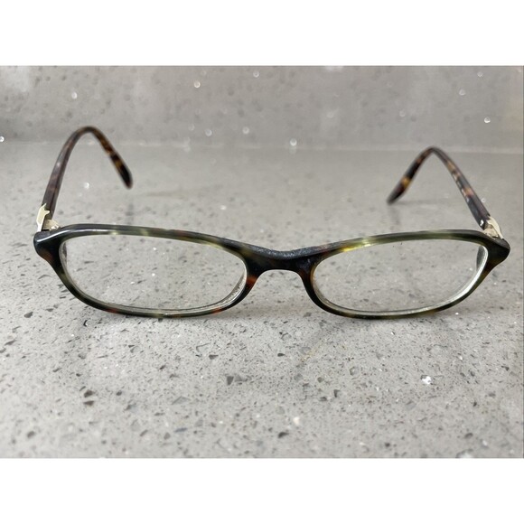 Anne Klein Eyeglasses Frames Only AK8021 K5171 Brown Oval Full Rim 49-17-135 - Picture 1 of 13